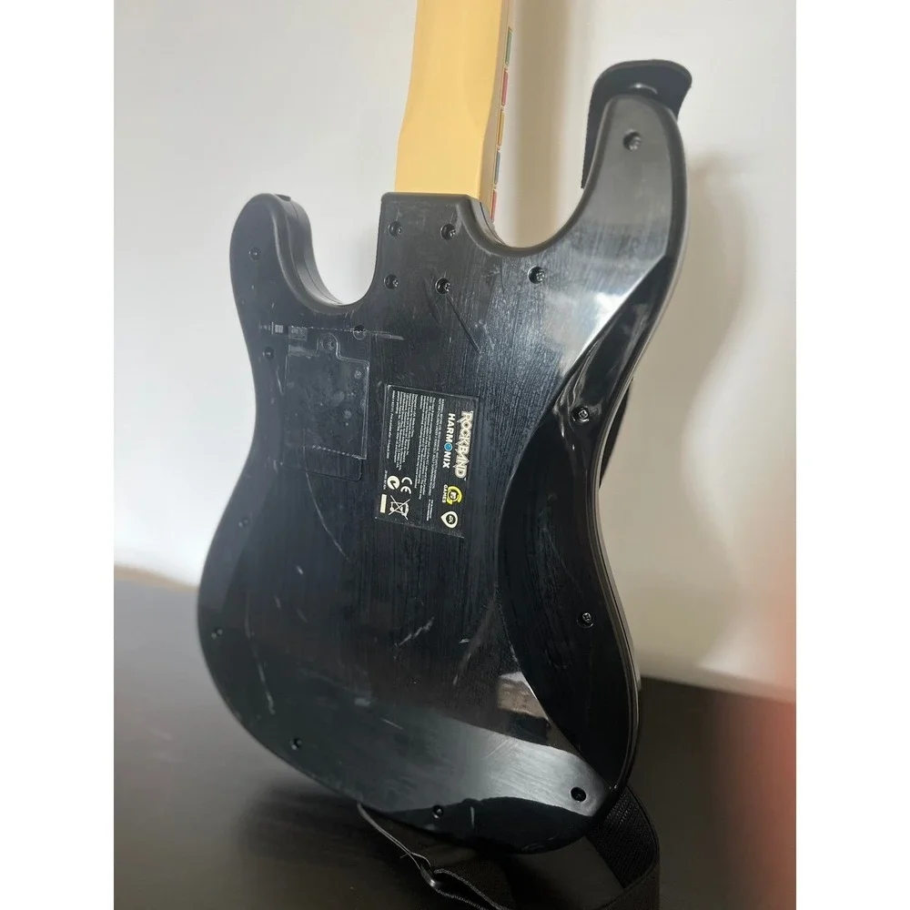 Rock Band‎ Fender Stratocaster Guitar Controller Black Wii Parts Only